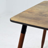 Table à Manger Blindée -120X80cm-Acajou – Image 3