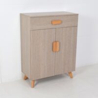 Porte Chaussure un tiroir Décor Grège