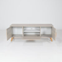 Living Porte Basculant 140x36x52cm Décor Beige – Image 2