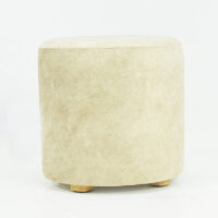 Pouf Rond Beige
