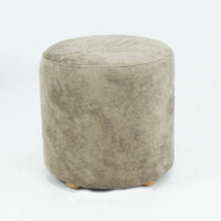 Pouf Rond Grège – Image 2