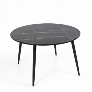 Table à Manger Blindé- Ronde 120cm-Black – Image 4