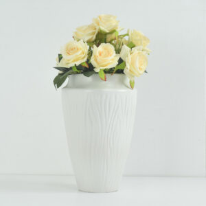 Vase a fleur décoratif en grès 01