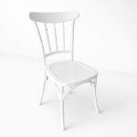 Chaise moderne beige rembourrée avec pieds noirs, design contemporain et assise confortable