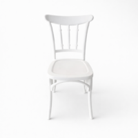 Chaise moderne beige rembourrée avec pieds noirs, design contemporain et assise confortable