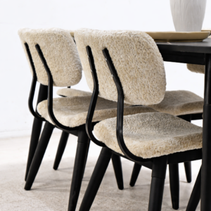 Salle à Manger Blindé -160x90cm-6 Places-Bouclette – Image 3